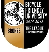 Bicycle Friendly University Bronze Medal