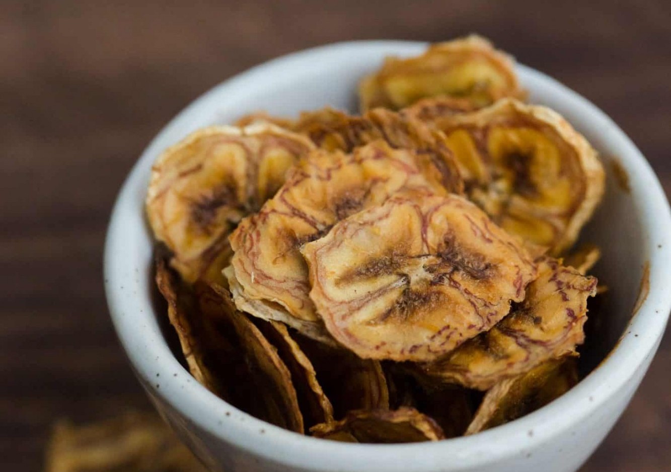 Baked Banana Chips