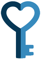 Heart Key Icon